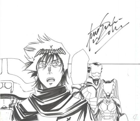 Masaomi Kanzaki - 1 Original drawing - Heavy Metal Warrior Xenon - Xenon 199X R - 2007 | Catawiki
