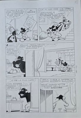 De Vita, Massimo - 1 Original page - Topolino n.680 - Topolino e i sogni rubati p.18 - 1968 | Catawiki