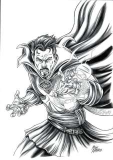 Ratera, Mike | Original drawing  - Doctor Strange | Catawiki