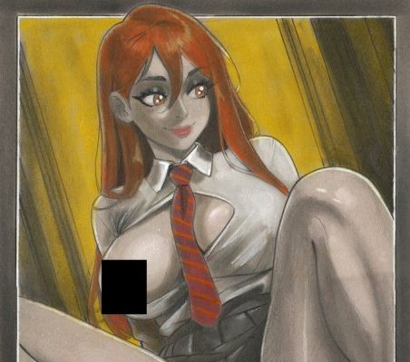 Edgar - 1 Original colour drawing - Zeichnung No 069 - Ginny W - 2026 | Catawiki
