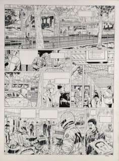 Aymond, Philippe | LADY S Planche originale Ã  l’encre de chine n°24, issue | Cornette de St Cyr