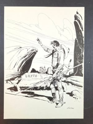 Ticci, Giovanni - 1 Original drawing - Tex: Il Giuramento!