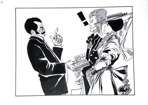 Crepax, Guido - 1 Original drawing - Un disco per l’estate | Catawiki