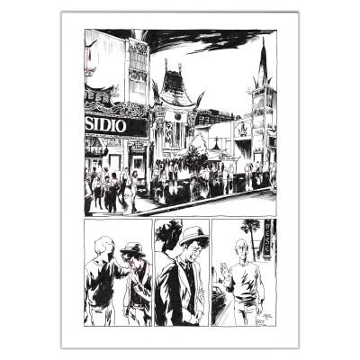 Ké Clero | Radio Club - Planche originale page 124 | Achetez de l’Art