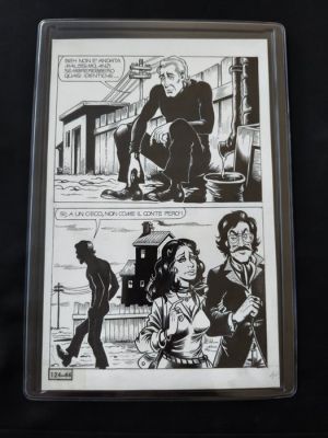 Romanini, Giovanni - 1 Original page - Alan Ford - n. 124 Un dì così | Catawiki