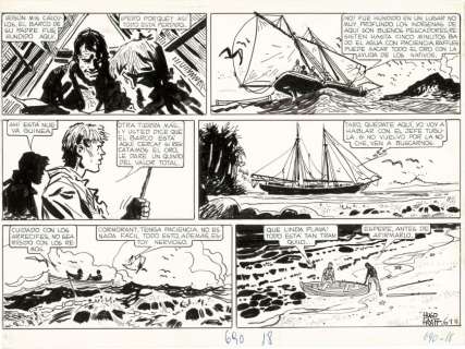 Hugo Pratt 1927-1995 | Capitan Cormoran | Artcurial