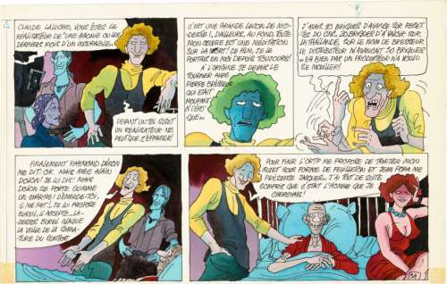 Gérard Lauzier 1932-2008 - LES SEXTRAORDINAIRES AVENTURES DE ZIZI ET PETERPANPAN