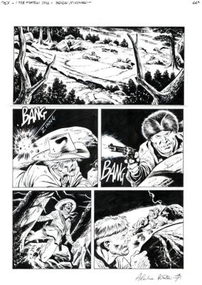 Piccinelli, Alessandro - 3 Original page - Tex Maxi #27 - "i tre fratelli Bill" - 2020 | Catawiki