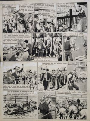 Etienne Le Rallic - 1 Original page - Teddy Bill - 1950 | Catawiki