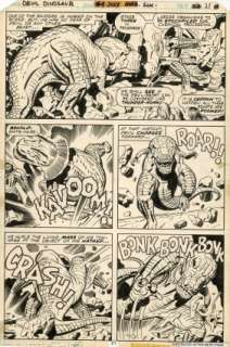 Kirby, Jack - DEVIL DINOSAUR #4 Interior Page | ComicConnect