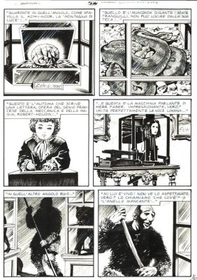 Dotti, Maurizio - 1 Original page - Dampyr #127 - "American Museum" - 2010 | Catawiki