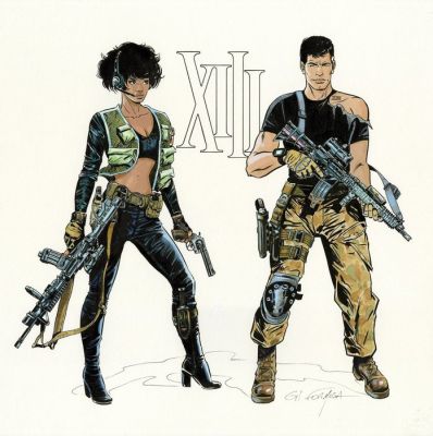 Formosa, Gil - 1 Original colour drawing - XIII - XIII & Jones | Catawiki