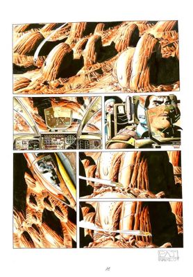 Evangelisti, Patrizio - 1 Original colour page - Termite Bianca