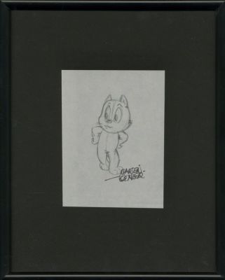 Marten Toonder - 1 dessin - Tom Poes & Heer Bommel - Tom Poes - mimiek en houding (jaren 1970) | Catawiki