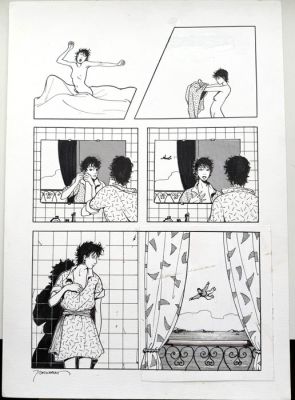 J. Bosschaert - 1 Original page - Icarus - 1982