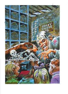 314: J Davis colr cover Tales From the Crypt Class Trip | Russ Cochran