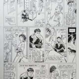 Jean Charles Kraehn - Planche Originale 13 T1 “Gil St André” et Mise en couleur