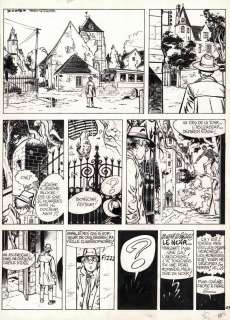 Planche originale 23 de JEROME K JEROME BLOCHE Tome 1 par Alain DODIER