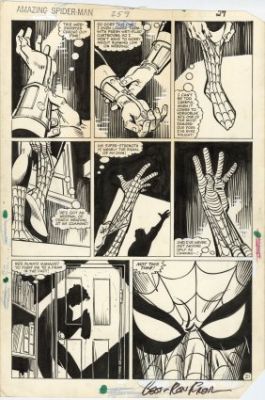 Frenz, Ron - AMAZING SPIDER-MAN (1963-98; 2003-13) #259 Interior Page | ComicConnect