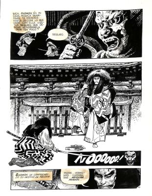 Enrique Alcatena - Tavola Originale - Karma capitolo 6- pag 10 | Love Original Art