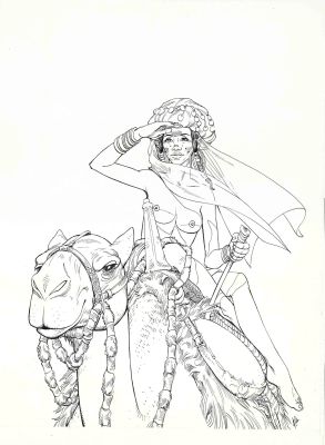 Joan Mundet | Original art – Women – Mundet | Origin Of Comics