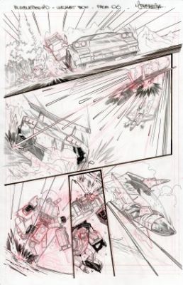 Ferreira, Marcelo - TRANSFORMERS: BUMBLEBEE - GO FOR THE GOLD Interior Page | ComicConnect