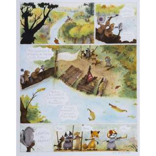 Eve Tharlet (Née en 1956) - Lot 140 - Monsieur Blaireau et Madame Renarde, Quelle équipe !