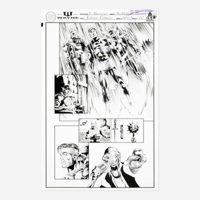 Lot 100 - Eddy Barrows and Danny Miki, Action Comics #1069 Story Page 10 Original Art (DC Comics, 2024) | Landry Pop Auctions