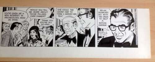 Prentice, John | Original comic strip  - Rip Kirby | Catawiki