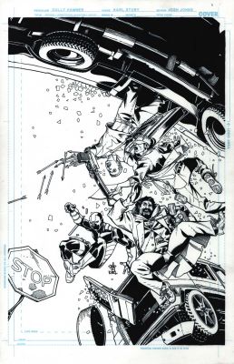 Cully Hamner & Karl Story | The Delinquents #4 Variant Cover | Essential Sequential