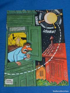 PORTADA ORIGINAL DEL DDT DIBUJADA POR BY MANUEL VAZQUEZ , EL DDT NUM 359 AÃ‘O VIII , PORTADA ORIGINAL