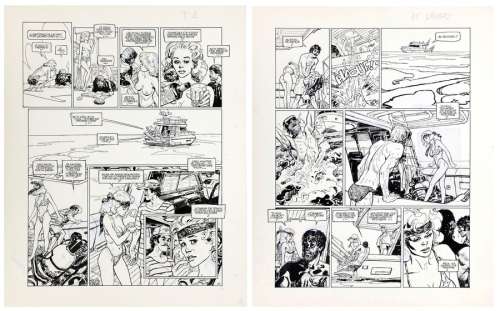 Parras | Le Lièvre de Mars, planche n°20 et 21 à… | AZ auction