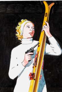 A Time To Kill Illustration Original Art (W. W. Norton, c. 1971). Most likely produced in conjunction with Jack - | Heritage