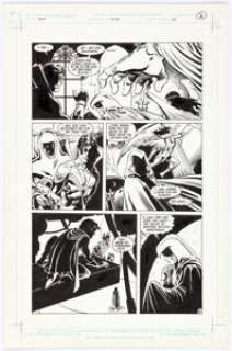 Eduardo Barreto and Romeo Tanghal The New Teen Titans #30 Story Page 16 Original Art (DC, 1987)