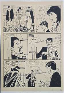 Tavola originale realizzata da Angelo Stano per Dylan Dog n.100 pag.81