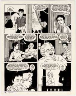 Jaime Hernandez Love and Rockets #35 Story Page 5 Original Art (Fantagraphics, 1991). From "Wig Wam Bam - | Heritage