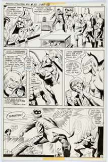 Dick Ayers and Jack Abel Freedom Fighters  #10 Story Page 12 Original Art (DC, 1977).... | Heritage
