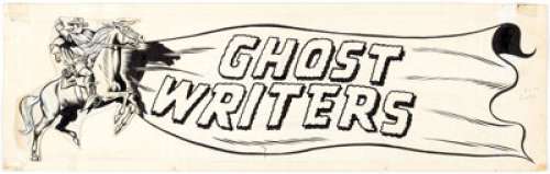 Larry Lieber (attributed) Ghost Rider #3 Letters Page Header Original Art (Marvel, 1967). Silver Age Marvel - | Heritage