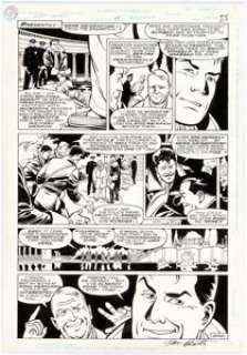 Grant Miehm and Terry Beatty Secret Origins #45 Story Page 24 Original Art (DC Comics, 1989). Blackhawk, the -
