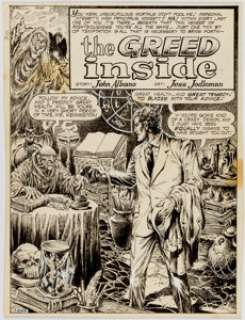 Jess Jodloman Secrets of Sinister House #13 Splash Page 1 Original Art (DC, 1973).... | Heritage
