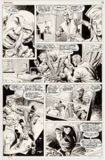 Ron Wilson, Rudy Mesina, and Pete Lijauco Deadly Hands of Kung Fu #29 Story Page 12 Jack of Hearts Original Art (M...