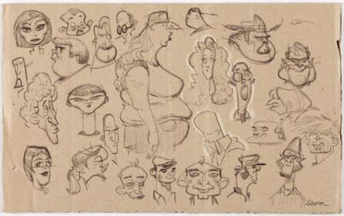 Stephen Silver - Sketch Page Original Art (c. 2017)....