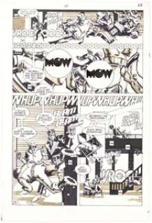 Howard Chaykin American Flagg! #10 Story Page 24 Original Art (First, 1984).... | Heritage