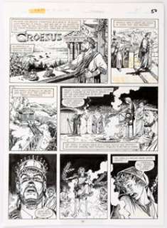 Marie Severin The Big Book of Losers "Croesus" Complete 2-Page Story Original Art (DC, 1997).... (Total: 2 Original Art) | Heritage