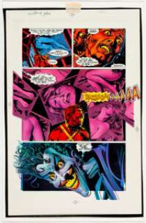 John Higgins Batman: The Killing Joke (nn) Story Page 25 Color Production Art Original Art (DC, 1988). A brutal, and - | Heritage