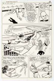 Curt Swan and Dick Giordano Superman in "The Computer Masters of Metropolis Story Page 29 Original Art... | Heritage