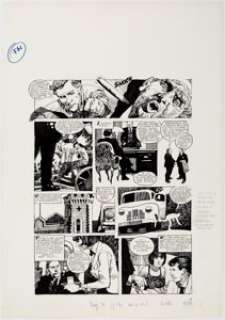 Sergio Toppi Corriere dei Ragazzi [Corrier Boy] #38 Story Page 7 Original Art (Corriere della Sera, 1972).... | Heritage