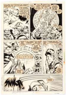 Marc Silvestri and Dan Green The Uncanny X-Men #236 Story Page 2 Original Art (Marvel Comics, 1988).... | Heritage