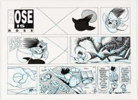 Pat Brady Rose is Rose Comic Strips Original Art Group of 3 (United Feature Syndicate, 2001-2003).... (Total: 3 Original Art) | Heritage