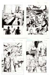 Jim Cheung, Don Hillsman II, and Others Scion Panel Pages Original Art Group of 8 (CrossGen, 2001-2003).... (Total: 8 Original Art)
